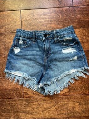 HIDDEN Cutoff Denim Short